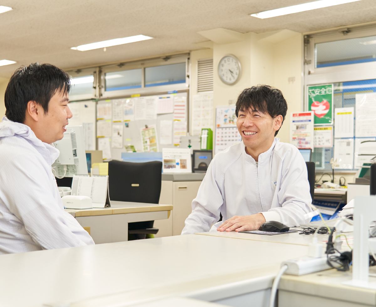 いちばん大切なのは「ひと」。 今日もその思いを胸に。